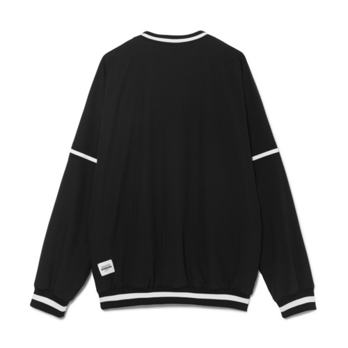 ミズノオーセンティック Vネックジャケット 詳細画像 ブラック 2