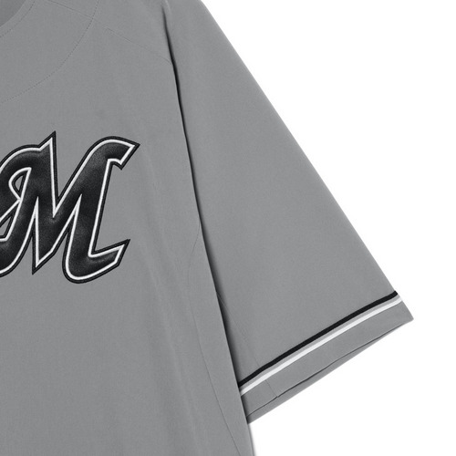 ミズノオーセンティック 半袖ZIPジャケット 詳細画像 グレー 4