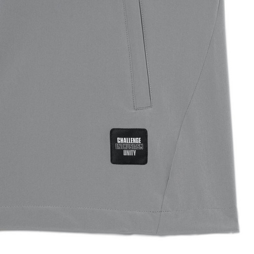 ミズノオーセンティック 半袖ZIPジャケット 詳細画像 グレー 5