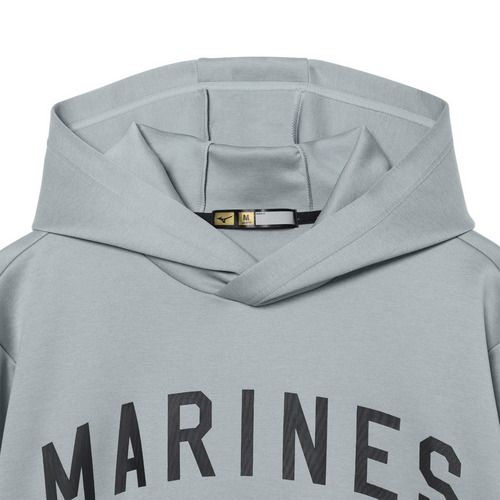 ミスノオーセンティック テックスウェットフーディー 詳細画像 グレー 3