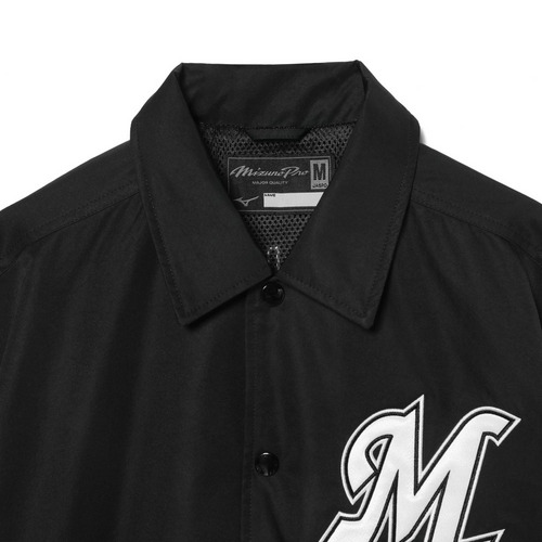 ミズノオーセンティック コーチジャケット 詳細画像 ブラック 3