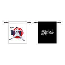 種市篤暉投手 日の丸デザイン 巾着・アクリルキーホルダーセット 詳細画像