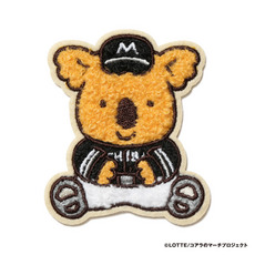 チャンスくん モコモコ刺繍ステッカー(ビジター)