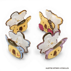 もこもこチャンスくんフレンズ ミニヘアクリップ4個セット 詳細画像