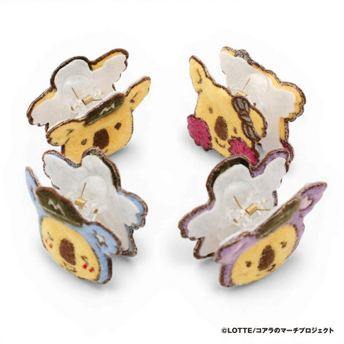 もこもこチャンスくんフレンズ ミニヘアクリップ4個セット 詳細画像 1カラー 2