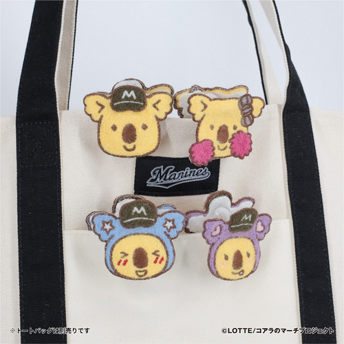 もこもこチャンスくんフレンズ ミニヘアクリップ4個セット 詳細画像 1カラー 6