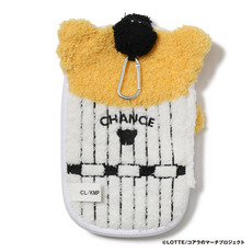 もこもこチャンスくん あみぐるみPVCポーチ 詳細画像