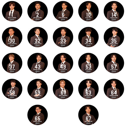 スーツビジュアル2025 シークレット缶バッジ(全22種) 詳細画像 1カラー 1