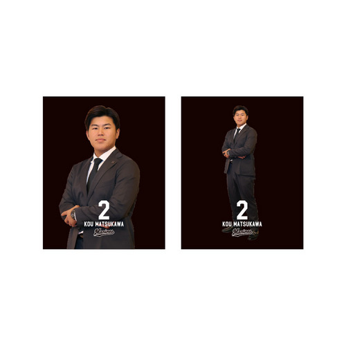 スーツビジュアル2025 シール2枚セット 詳細画像 1カラー 1