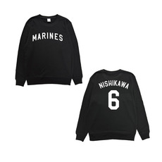 全選手展開 ネーム＆ナンバートレーナー(ALTロゴ) ブラック