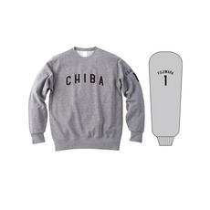 全選手展開 トレーナー(VISITORロゴ)  グレー