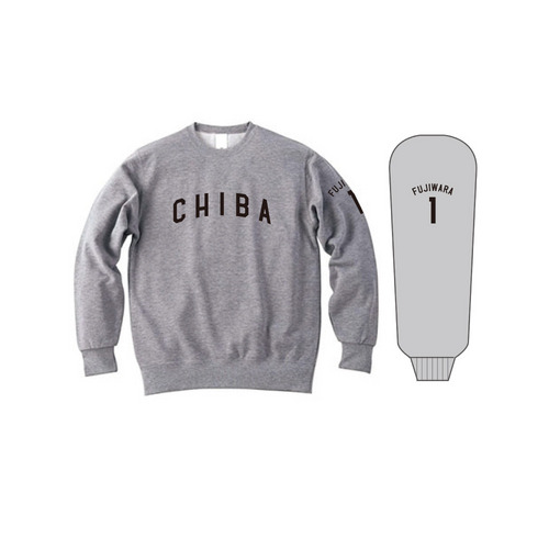 全選手展開 トレーナー(VISITORロゴ)  グレー 詳細画像 1カラー 1