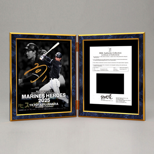 藤原恭大選手 2025年シーズン名場面 直筆サイン入り 2面式フォトパネル 詳細画像 #1藤原 恭大 1