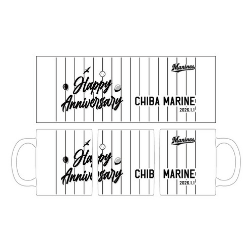【ネーム・ナンバーカスタム】ANNIVERSARY マグカップ(Anniversary) 詳細画像 名入れ(アルファベット＋ナンバー) 1