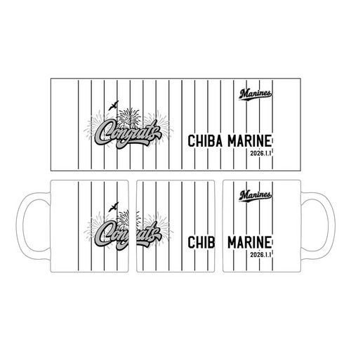 【ネーム・ナンバーカスタム】ANNIVERSARY マグカップ(Congrats) 詳細画像 名入れ(アルファベット＋ナンバー) 1