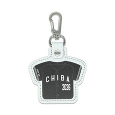 【ネーム・ナンバーカスタム】本革製ユニホームキーホルダー(ビジター)