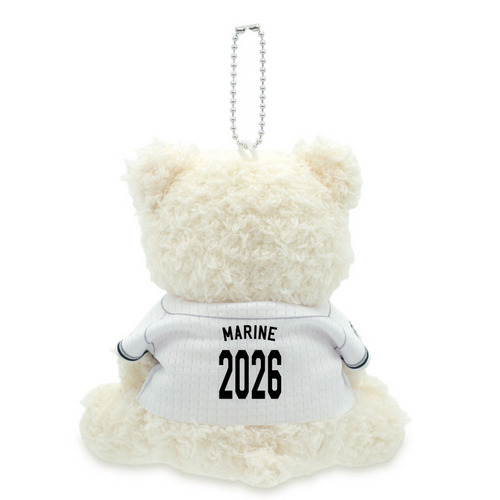 【ネーム・ナンバーカスタム】もこもこベア15cmあみぐるみ(ファーム) 詳細画像 名入れ(アルファベット＋ナンバー) 1