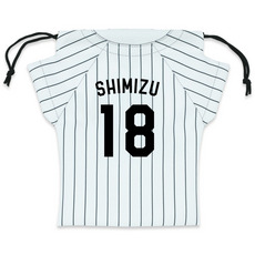 TEAM26 DAY 4月来場OB5選手展開 ユニホーム型巾着(ホーム) 詳細画像