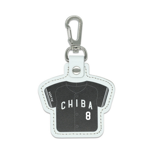 TEAM26 DAY 4月来場OB5選手展開 本革製ユニホームキーホルダー(ビジター) 詳細画像 1カラー 1