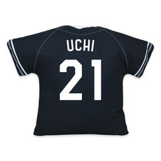 TEAM26 DAY 4月来場OB5選手展開 ユニホーム型クッション(ビジター) 詳細画像