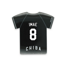 TEAM26 DAY 4月来場OB5選手展開 ユニホーム型カーマグネット(ビジター)