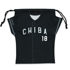 TEAM26 DAY 4月来場OB5選手展開 ユニホーム型巾着(ビジター)