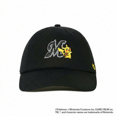 ポケモン2026 マリーンズ キャップ フラッグシップ Mロゴ キッズ 詳細画像