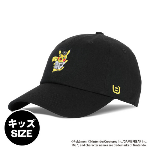 ポケモン2026 マリーンズ キャップ フラッグシップ ピカチュウ キッズ 詳細画像 1カラー 1