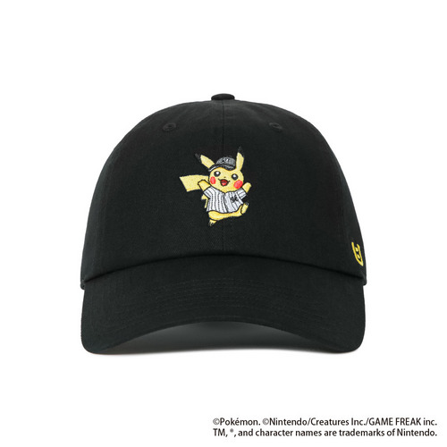 ポケモン2026 マリーンズ キャップ フラッグシップ ピカチュウ キッズ 詳細画像 1カラー 2