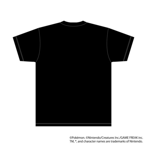 ポケモン2026 マリーンズ Tシャツ Ｍロゴ刺繍 詳細画像 ブラック 2