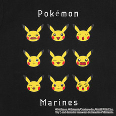 ポケモン2026 マリーンズ キッズTシャツ ピカチュウ 詳細画像