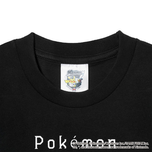 ポケモン2026 マリーンズ キッズTシャツ ピカチュウ 詳細画像 ブラック 3