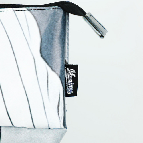 #1藤原 直筆サイン入り2024球場正面ターポリン幕リメイクトートバッグ