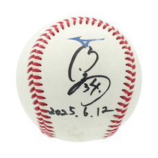 ヒーロー試合球B#34高野(2025.6.12)「2回パーフェクトピッチング！」