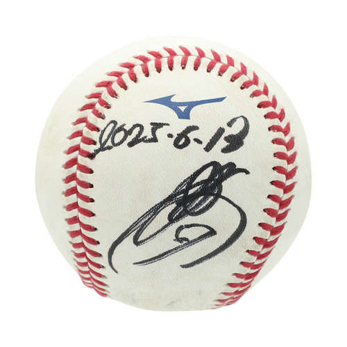 ヒーロー試合球C#47鈴木(2025.6.13)「最終回を3人で抑え、今季初勝利！」