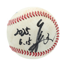 ヒーロー試合球C#3角中(2025.6.15)「レフトへのサヨナラ犠牲フライ！」