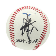 ヒーロー試合球C#21石川柊(2025.6.28)「6回無失点の好投で今季3勝目！」