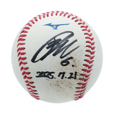 ヒーロー試合球C#6西川(2025.7.21)「先制タイムリー！」