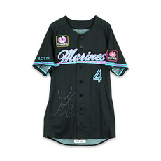 #4友杉 篤輝 直筆サイン入り実使用ユニホーム(BSW)