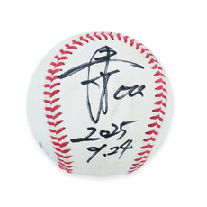 ヒーロー試合球C#00池田(2025.9.24)「ソロ5号確信のHRで先制！」