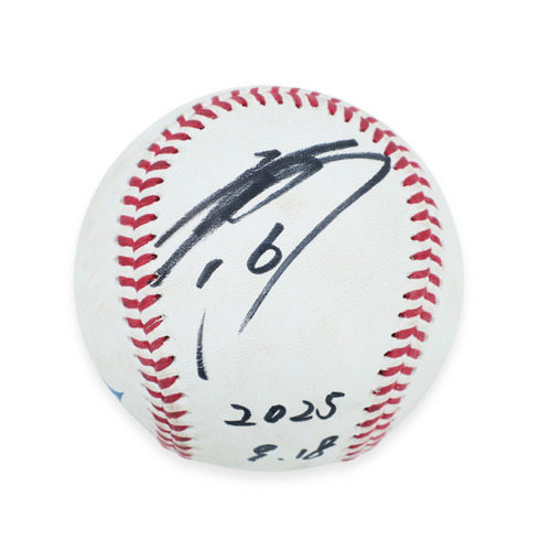 ヒーロー試合球C#16種市(2025.9.18)「7回無失点の好投で今季8勝目！」