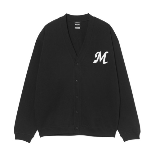 カーディガン/M刺繍 詳細画像 ブラック 3