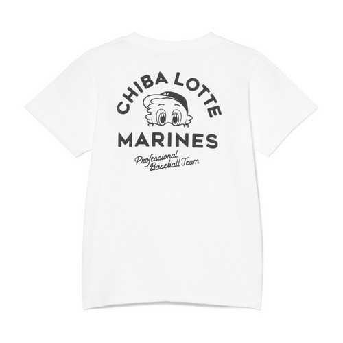 ポップカレッジ風 キッズTシャツ/マーくん 詳細画像 ホワイト 8