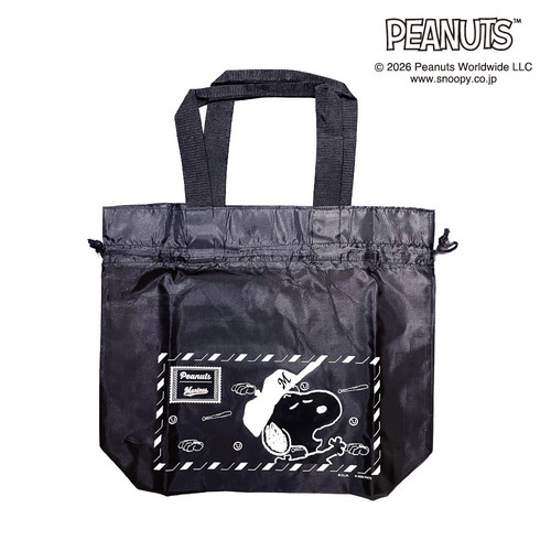 26SNOOPY MARINES 絞り巾着トートバッグ 詳細画像 1カラー 1