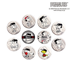 26SNOOPY MARINES シ－クレット缶バッジ