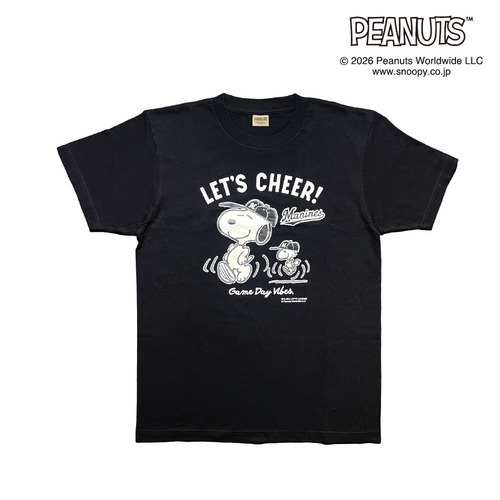 26SNOOPY MARINES Tシャツ 詳細画像 ブラック 1