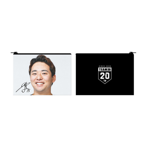 TEAM26選手ビジュアル ネオプレーンポーチ 詳細画像 受注パターン 1