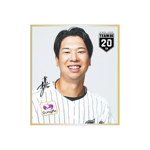 TEAM26選手ビジュアル ミニ色紙 詳細画像 受注パターン 1