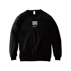 全選手展開 カタカナネーム スウェット ブラック