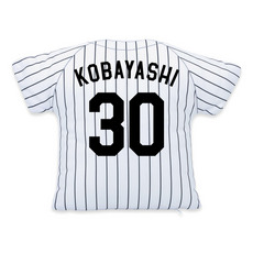 TEAM26 DAY 5月来場OB2選手展開 ユニホーム型クッション(ホーム) 詳細画像